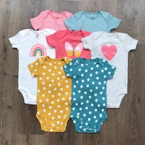 7-pack Short-sleeve original baby bodysuit Carters